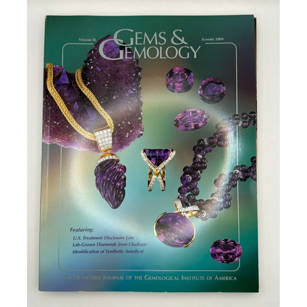 GIA Gems & Gemology Magazine Lot 11 Issues 2003-2008 Diamonds Pearls Jewelry